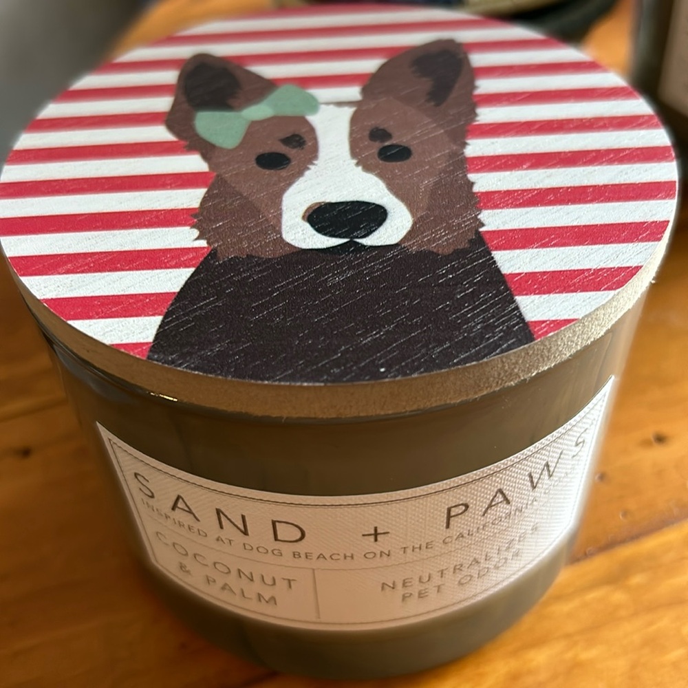 Corgi Dog Safe Candle
